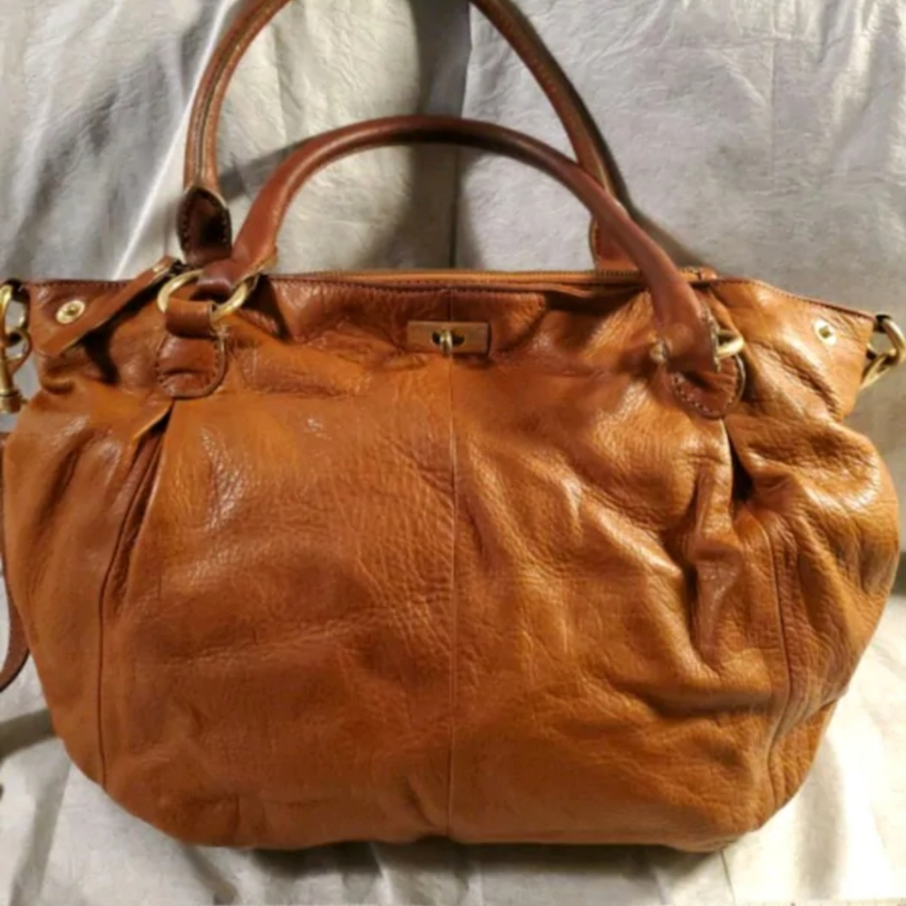 J.CREW - BROWN LEATHER BSG
